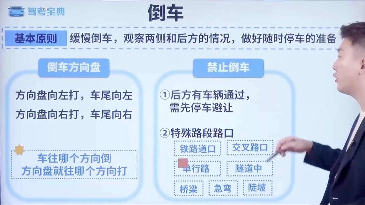 倒车