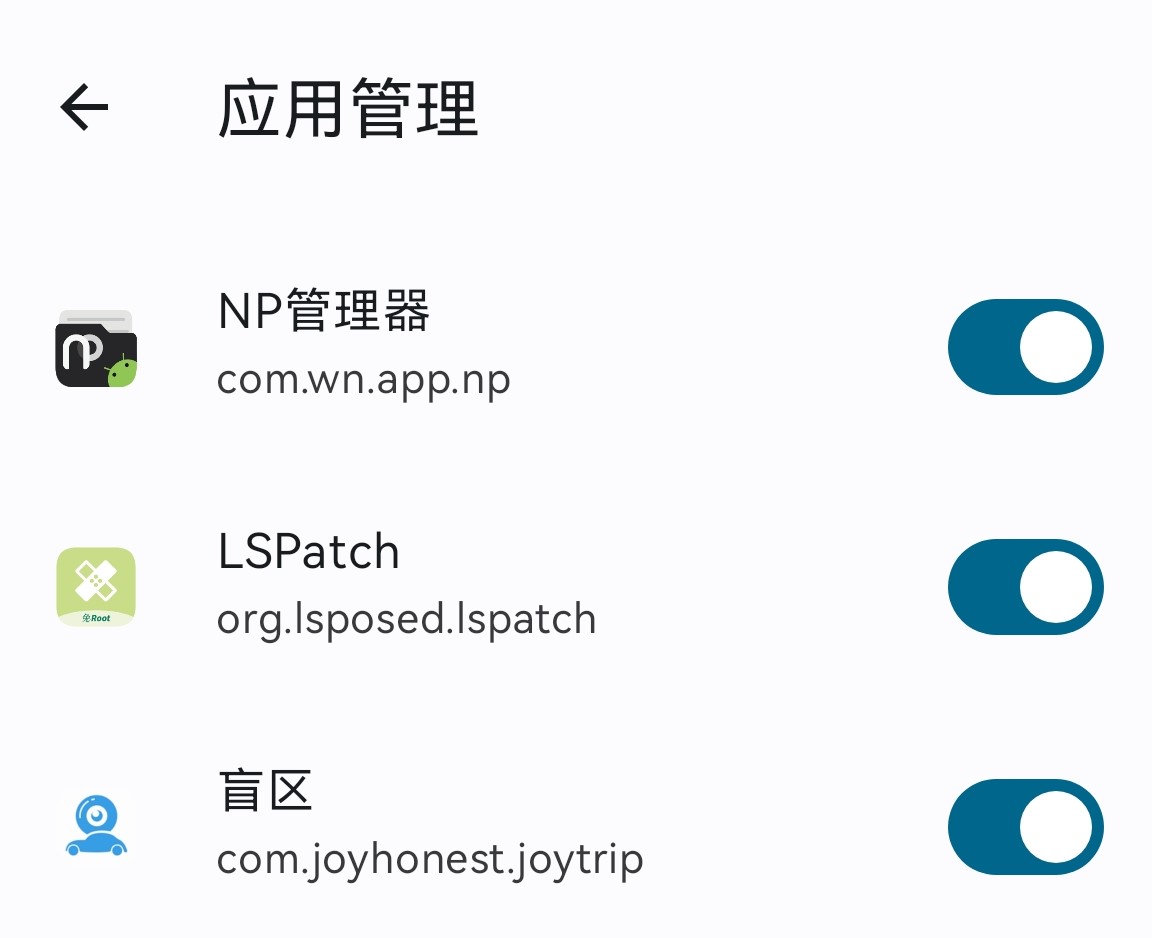 已授权X个应用