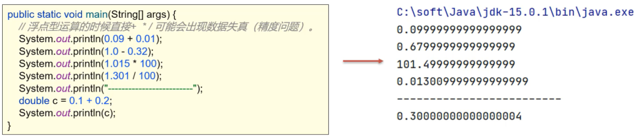 浮点数精度问题